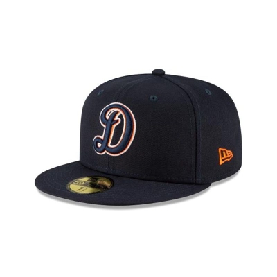 Sapca New Era Detroit Tigers MLB Ligature 59FIFTY Fitted - Albastri